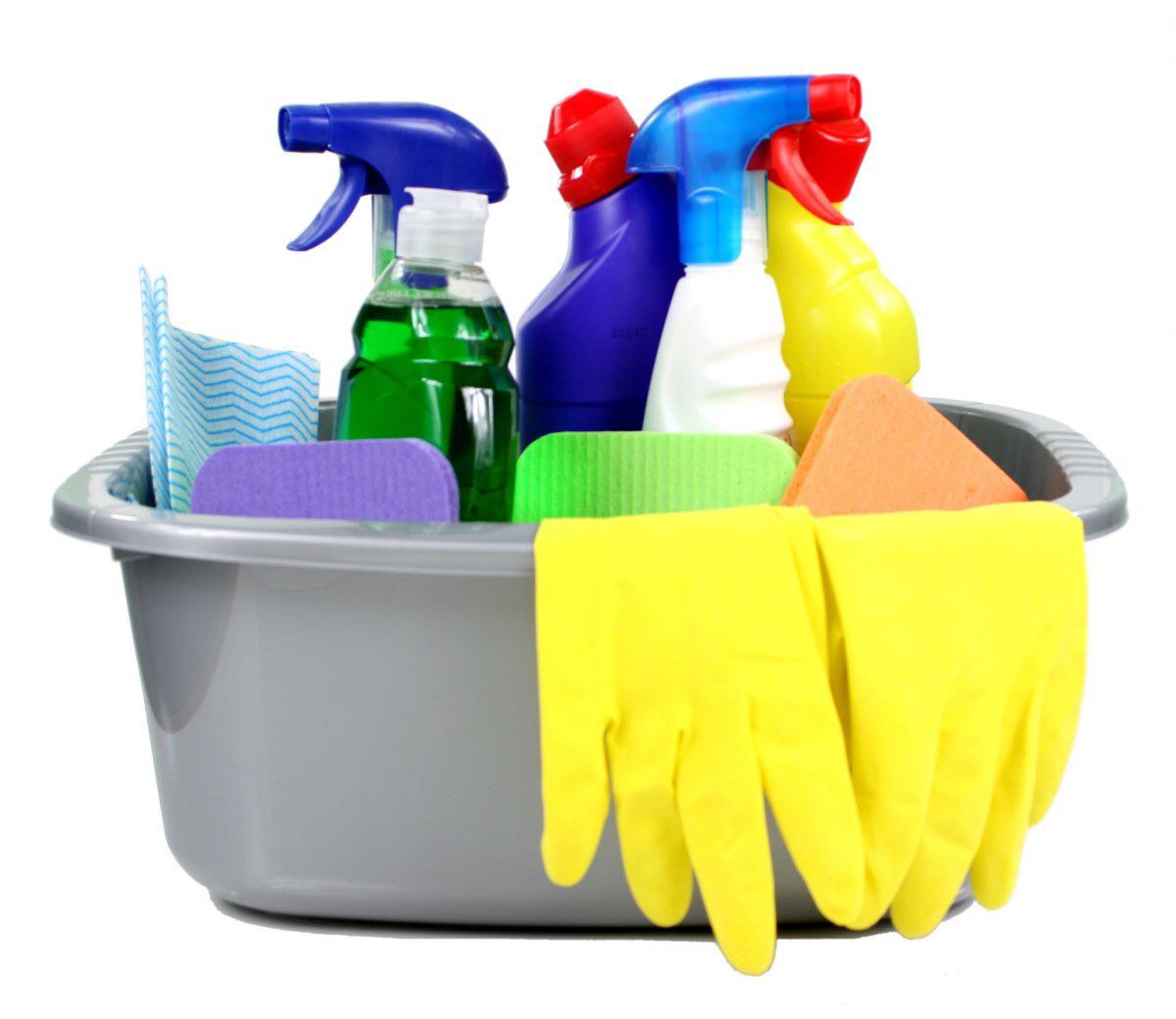 Basic supplies for general cleaning services